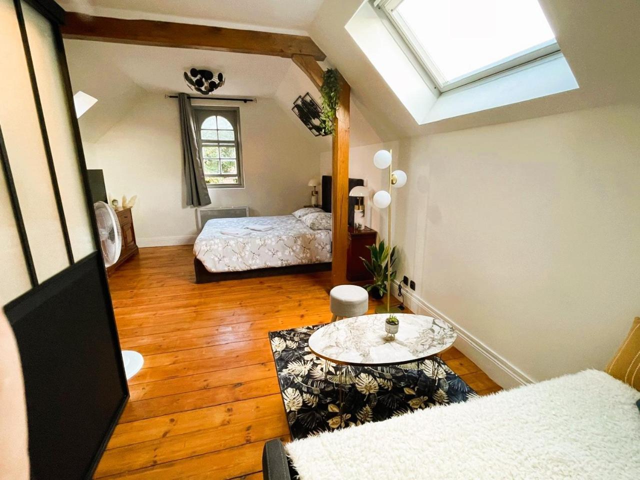 La Villa Bligny Etretat Ruang foto